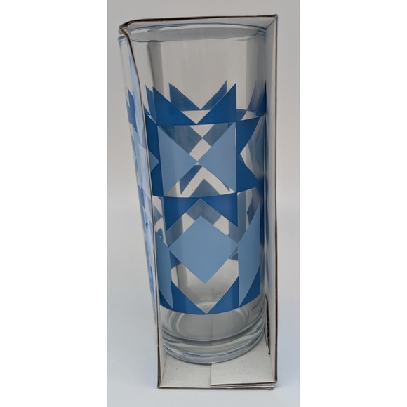 Hungry Jacks Blue Glass Limited Edition Aussie Summer Glasses Collector NEW - Picture 3 of 7